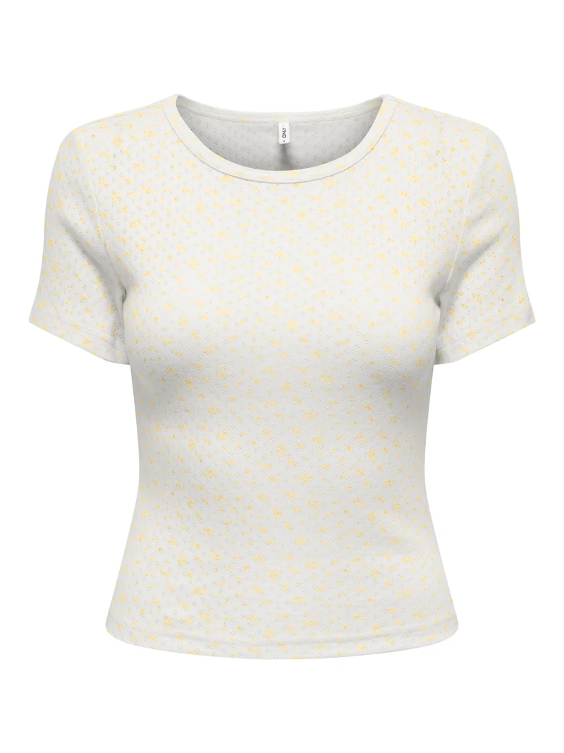 ONLMADISON S/S O-NECK BABY TEE JRS