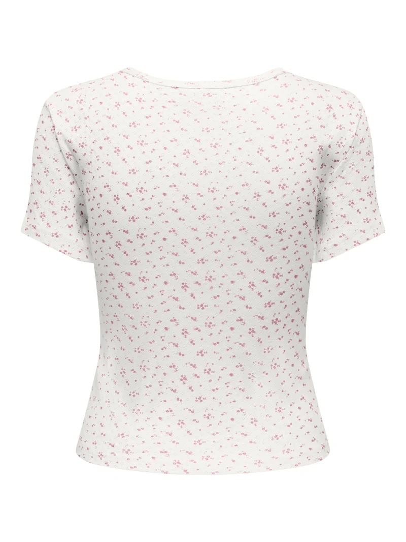 ONLMADISON S/S O-NECK BABY TEE JRS