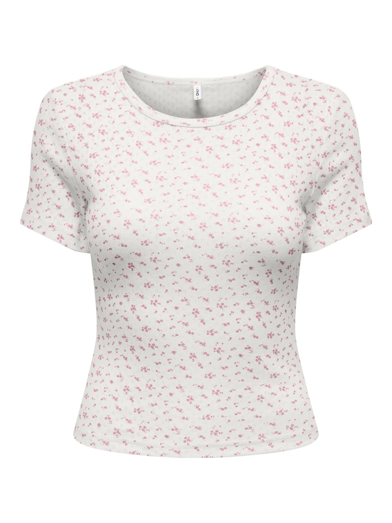 ONLMADISON S/S O-NECK BABY TEE JRS