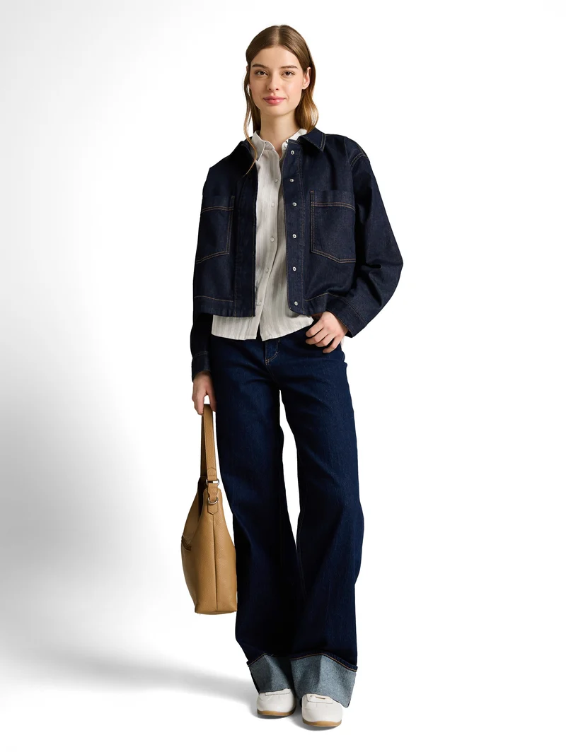 Bluse mit Streifenmuster