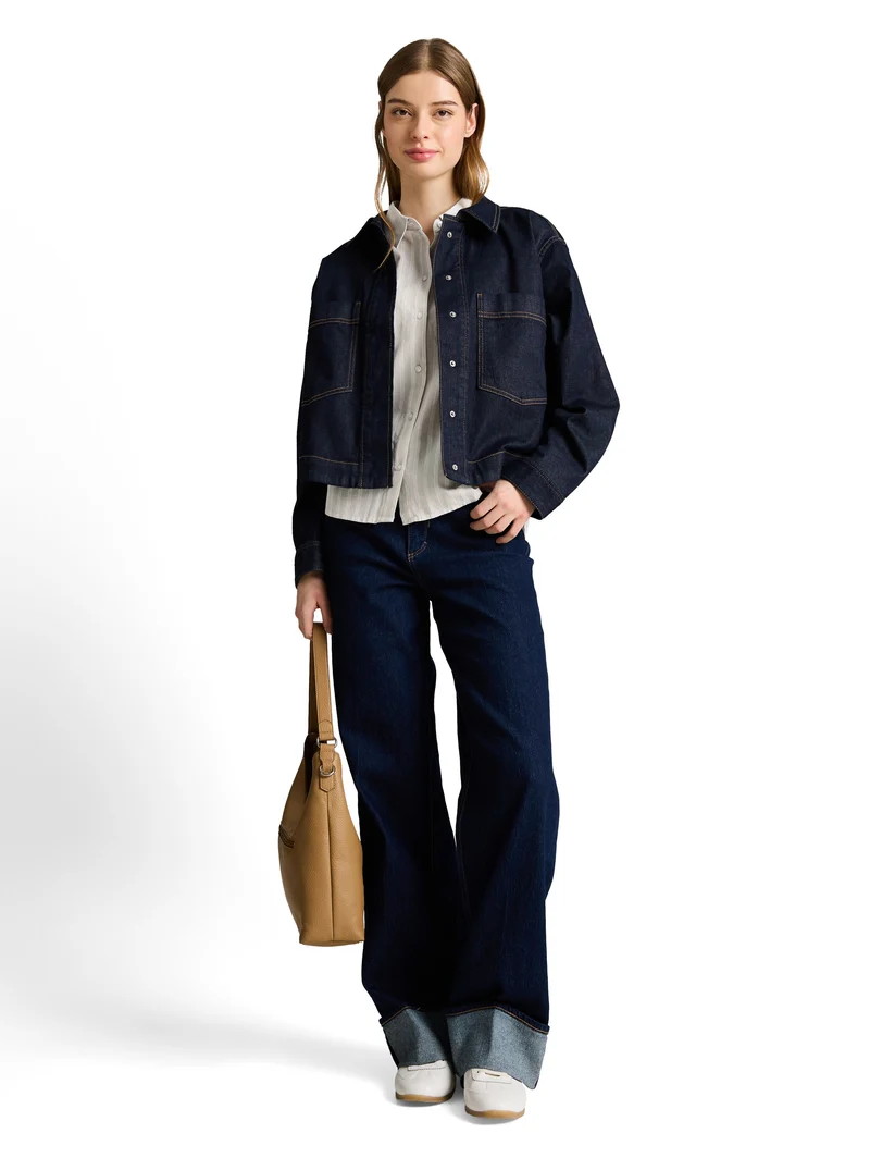 Bluse mit Streifenmuster