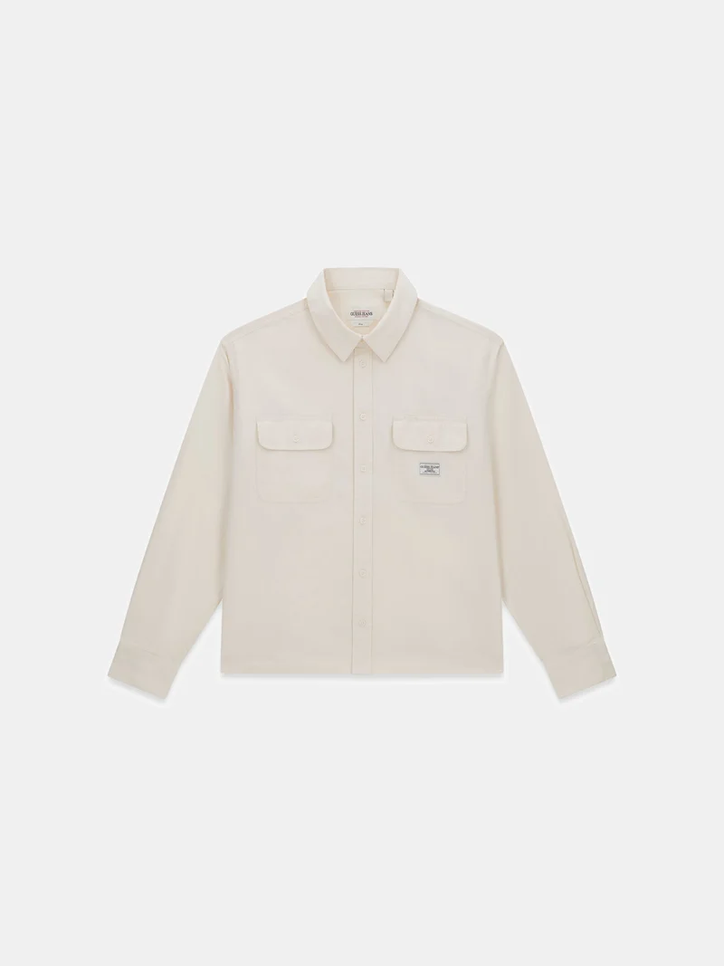 GJ LS BOXI CROPPED POCKET SHIR