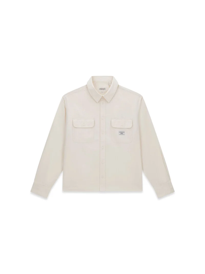 GJ LS BOXI CROPPED POCKET SHIR