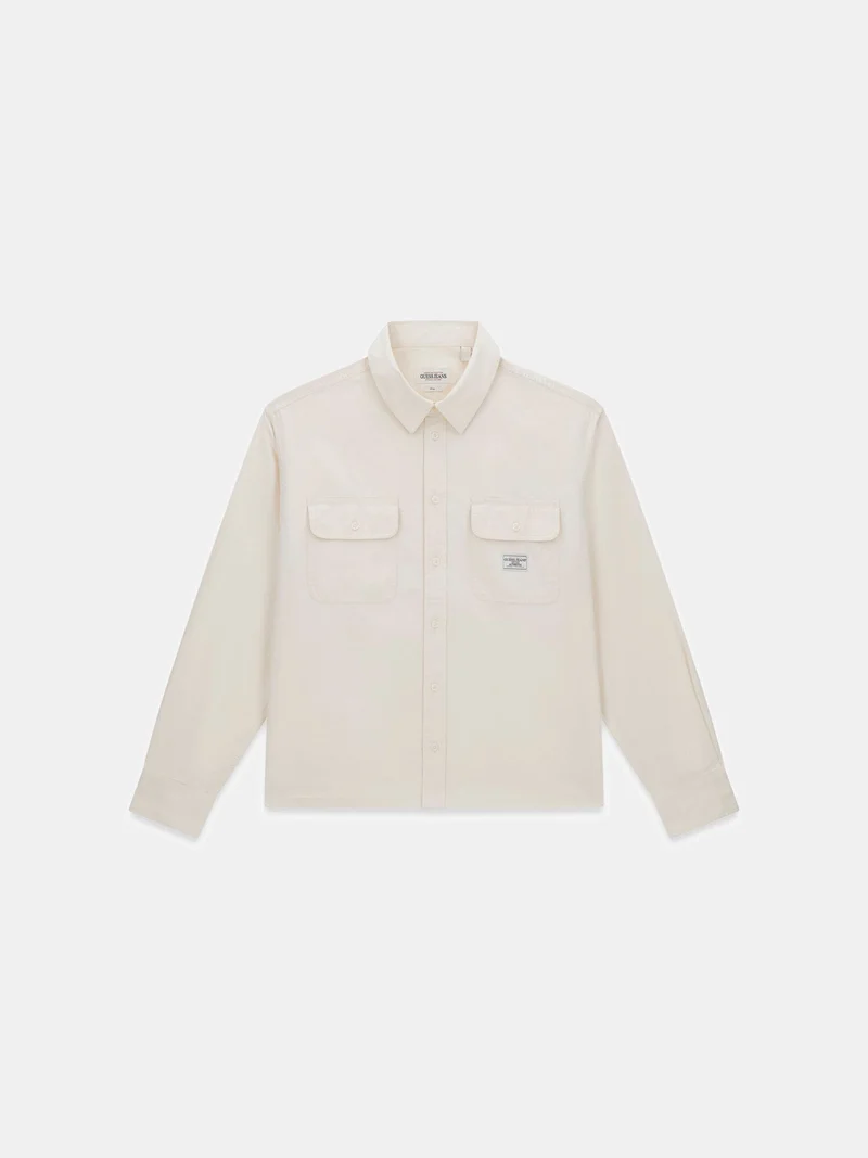 GJ LS BOXI CROPPED POCKET SHIR
