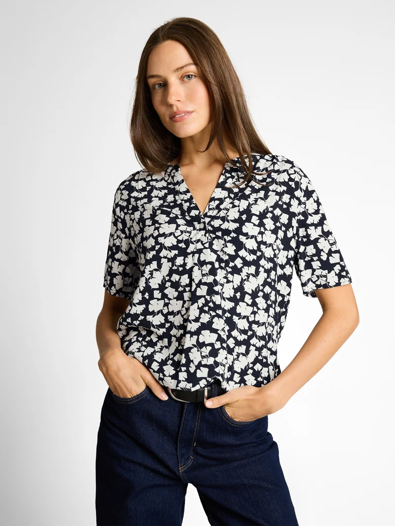 Bluse mit Muster