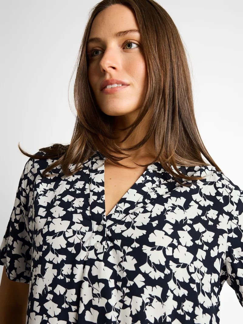 Bluse mit Muster