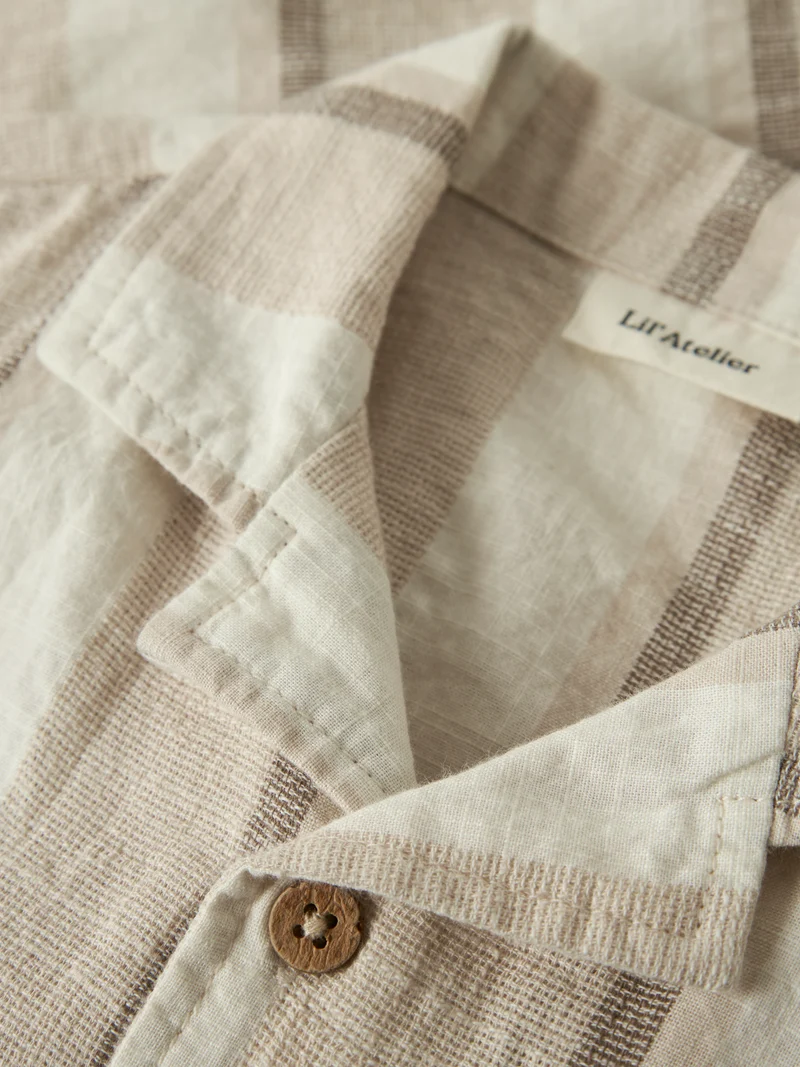 NMMFIBERT SS LOOSE SHIRT LIL