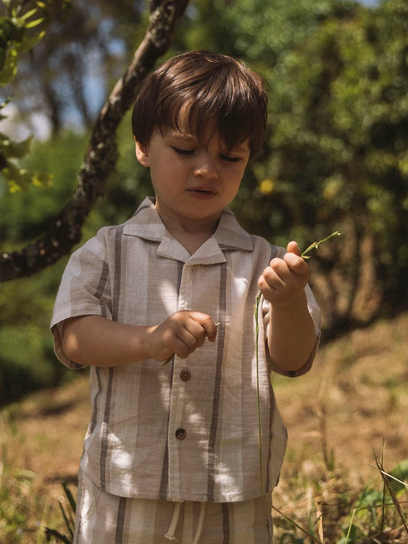 NMMFIBERT SS LOOSE SHIRT LIL
