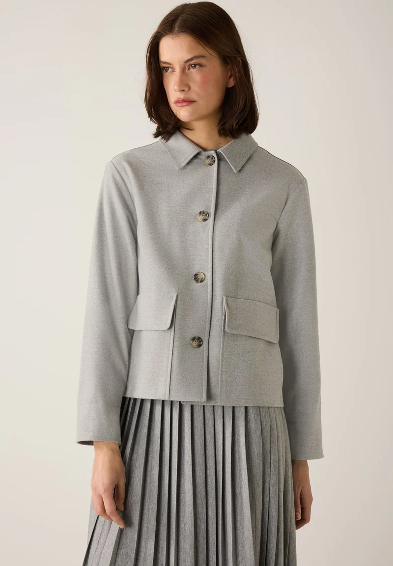 Kurze Blazer-Jacke