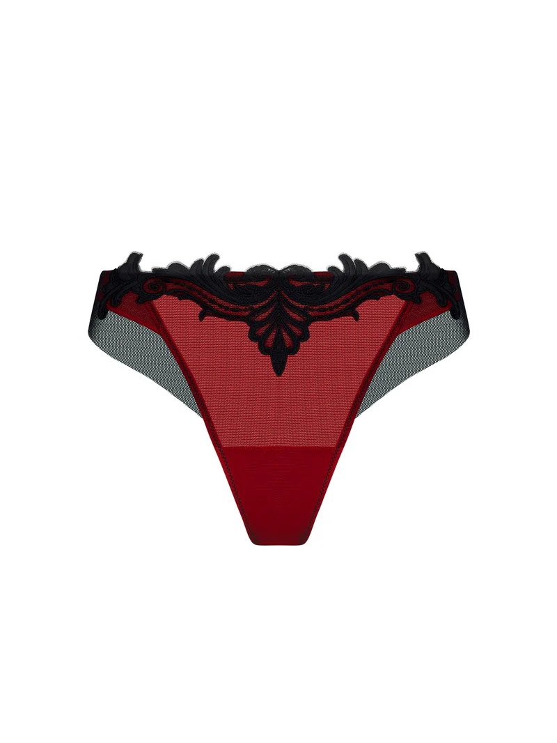 Lise Charmel - Bellissime Inconnue Tanga Ombre Rouge