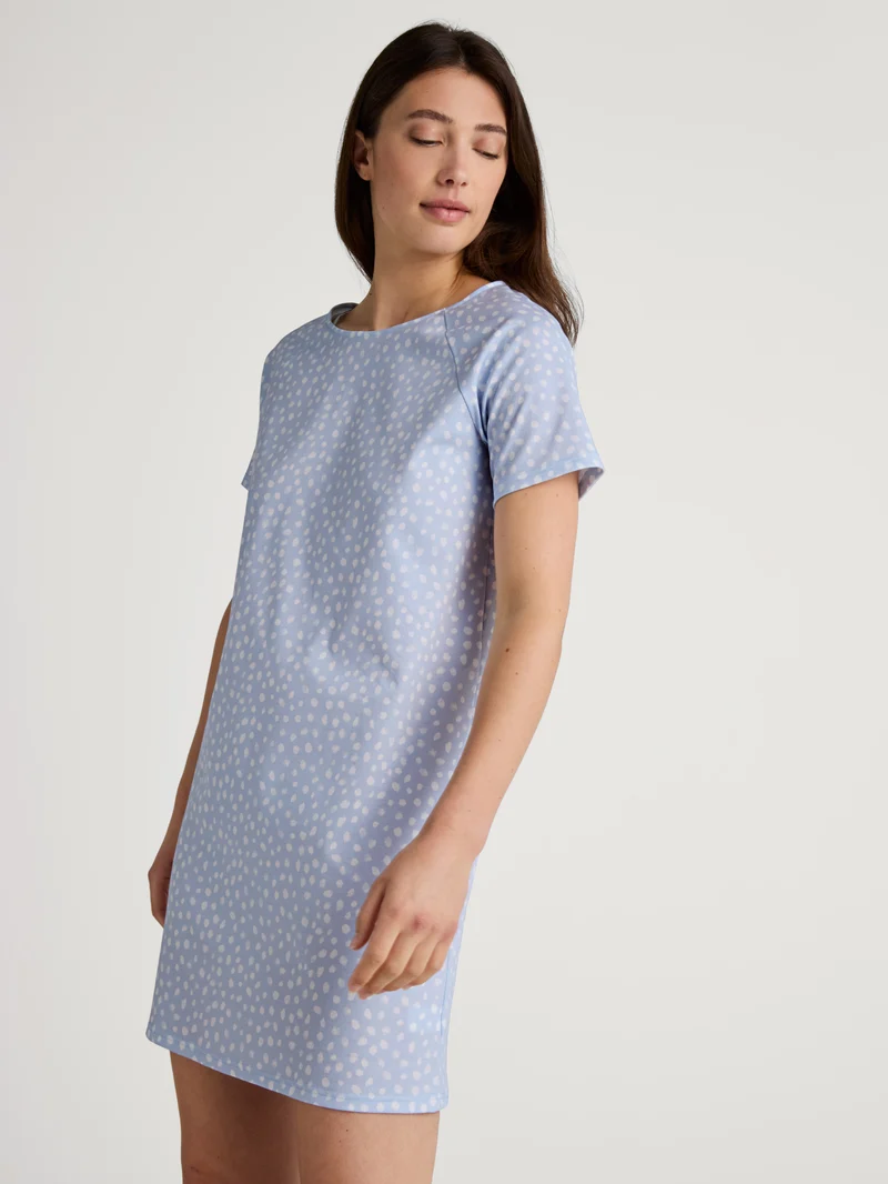 DAMEN Nachthemd, harmony blue