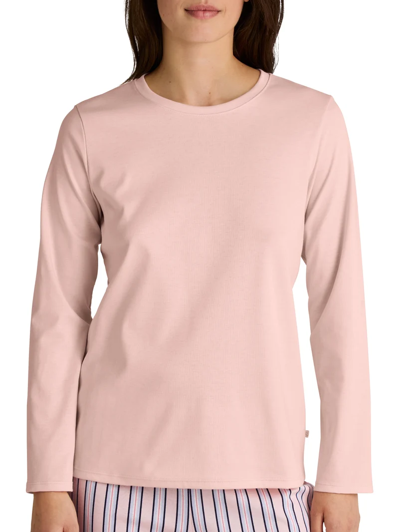 DAMEN Shirt langarm, pearl blush