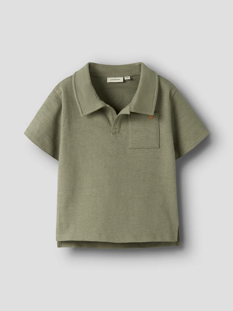 NMMFALK SS LOOSE POLO TOP LIL