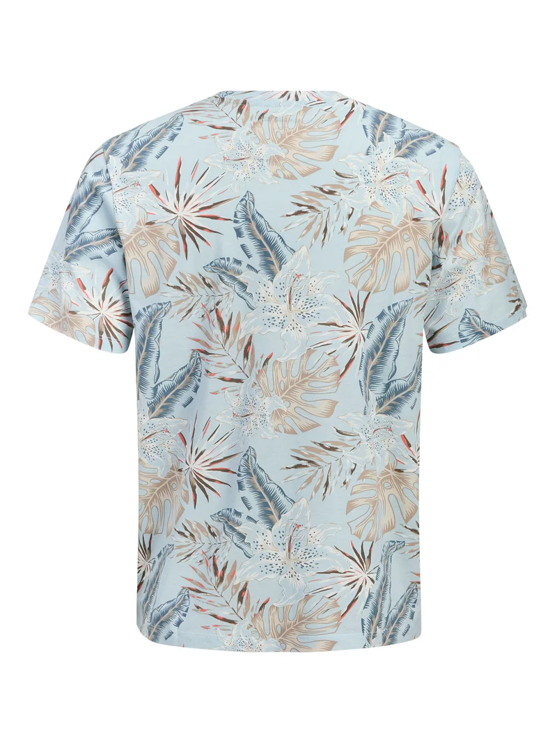 JJHONOLULU AOP TEE SS CREW NECK JNR