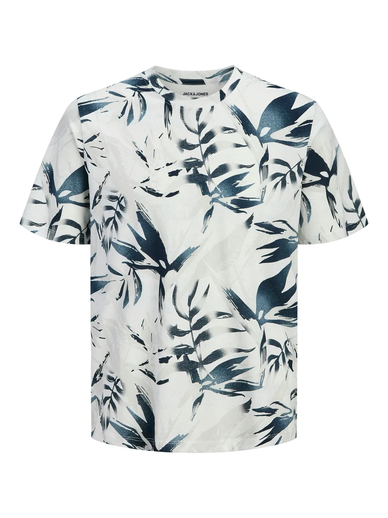 JJHONOLULU AOP TEE SS CREW NECK JNR