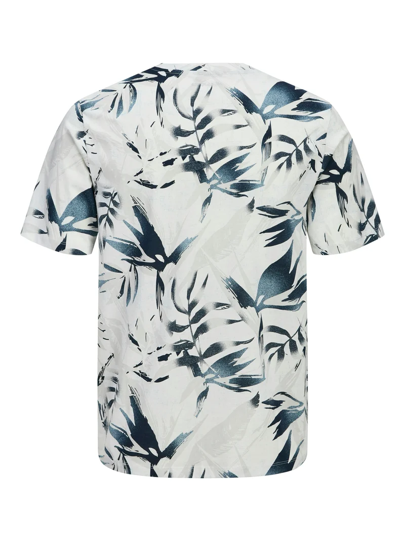 JJHONOLULU AOP TEE SS CREW NECK JNR