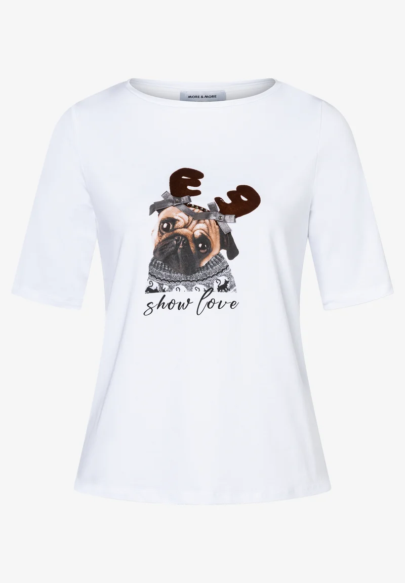 T-Shirt mit Frontprint