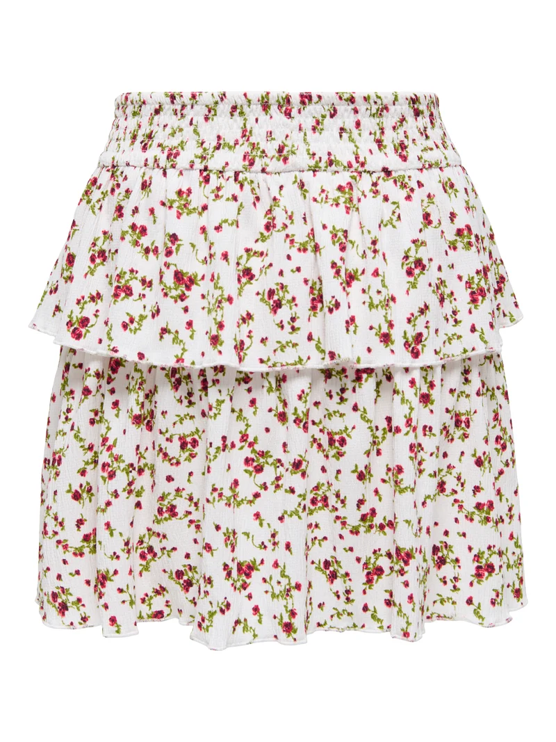 ONLMOLLY SHORT AOP SKIRT JRS