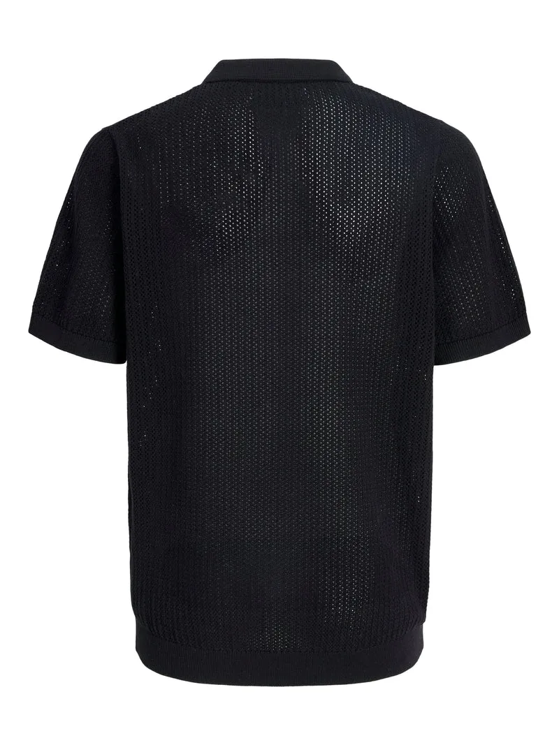 JJJESS KNIT POLO SS JNR