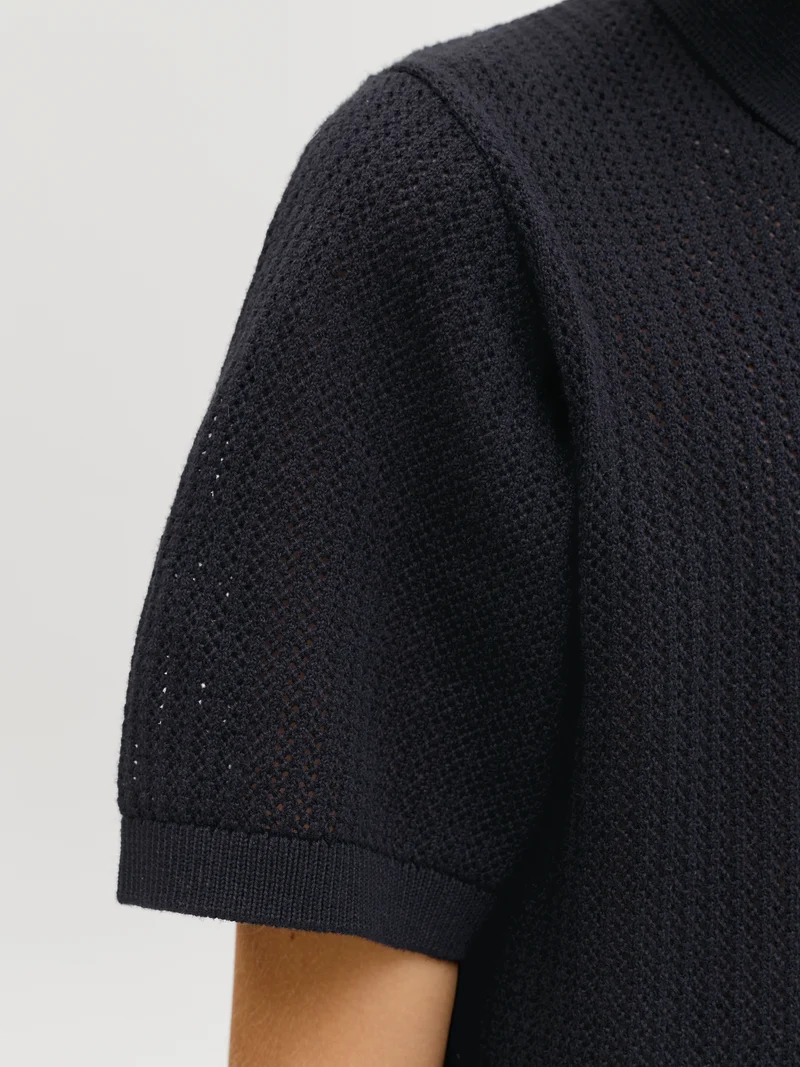 JJJESS KNIT POLO SS JNR