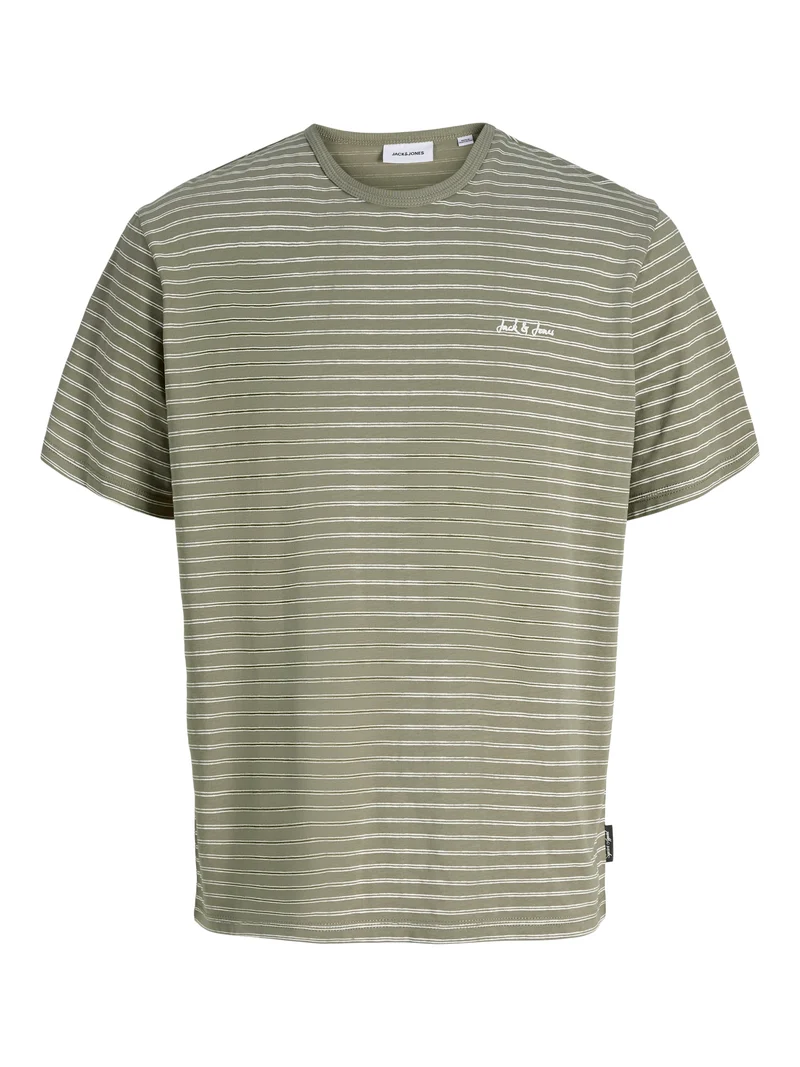 JJDEVIN DAYTONA STRIPED TEE SS CN JNR