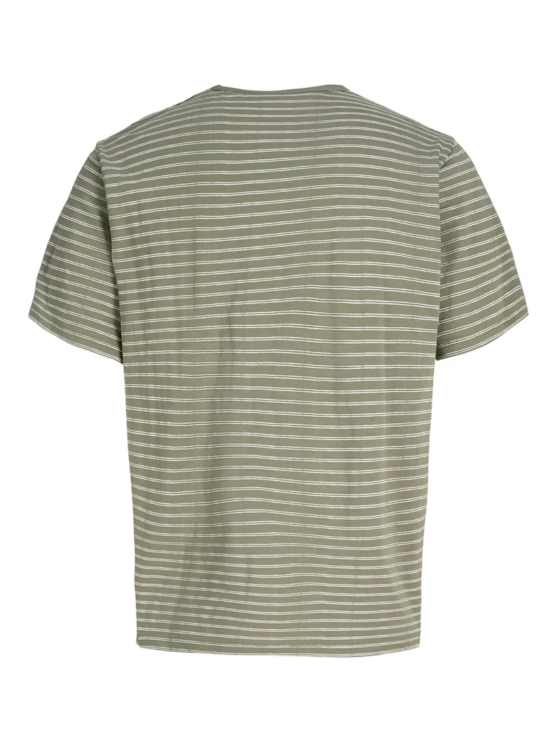 JJDEVIN DAYTONA STRIPED TEE SS CN JNR