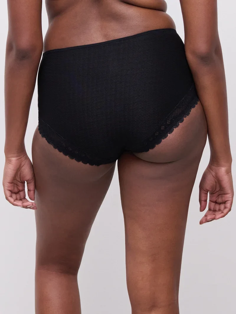 Chantelle - Sublime High-Waisted Support Full Brief Schwarz