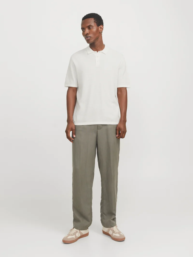 JJEGEORGE KNIT POLO SS SN