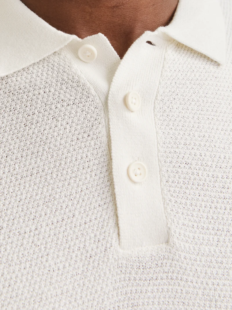 JJEGEORGE KNIT POLO SS SN