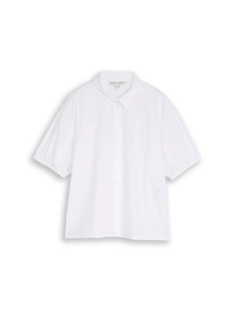 Bluse mit Stickerei