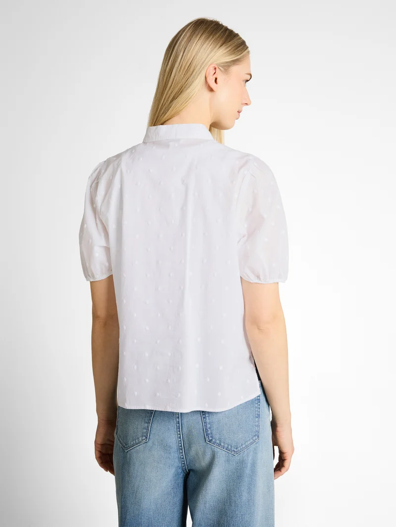 Bluse mit Stickerei