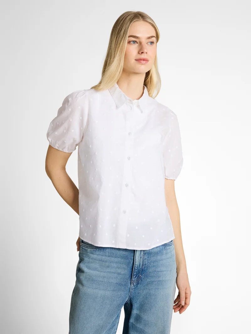 Bluse mit Stickerei