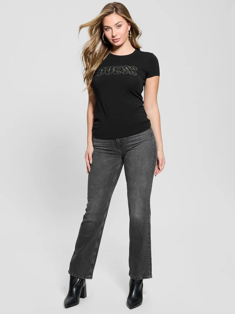 CN SS LOGO LACE TEE