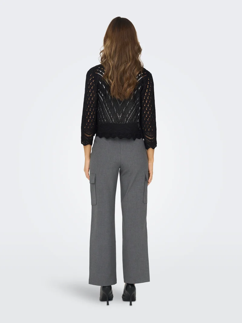 JDYSUN 3/4 CROPPED CARDIGAN KNT NOOS