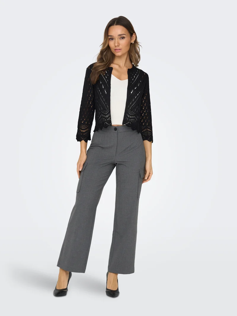 JDYSUN 3/4 CROPPED CARDIGAN KNT NOOS