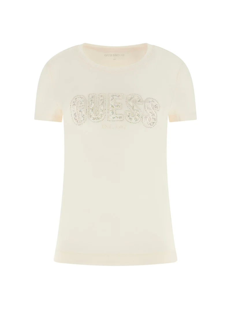 CN SS LOGO LACE TEE
