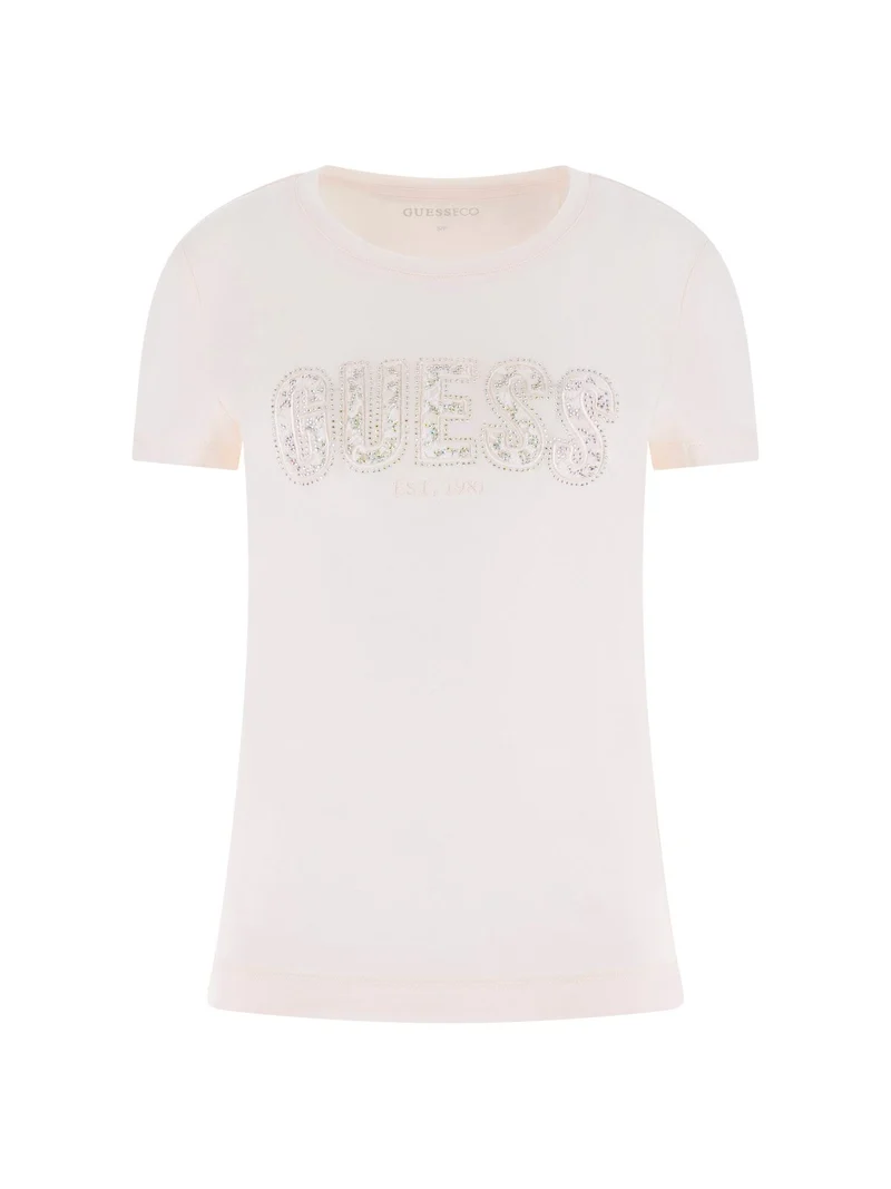 CN SS LOGO LACE TEE