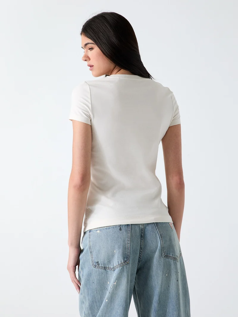 CN SS LOGO LACE TEE