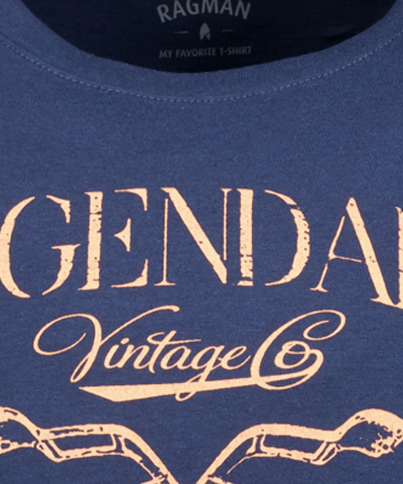 T-Shirt mit Laserprint