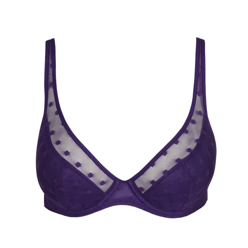 Marie Jo - Tulio Halbwattierter Plunge-BH Majestic Purple