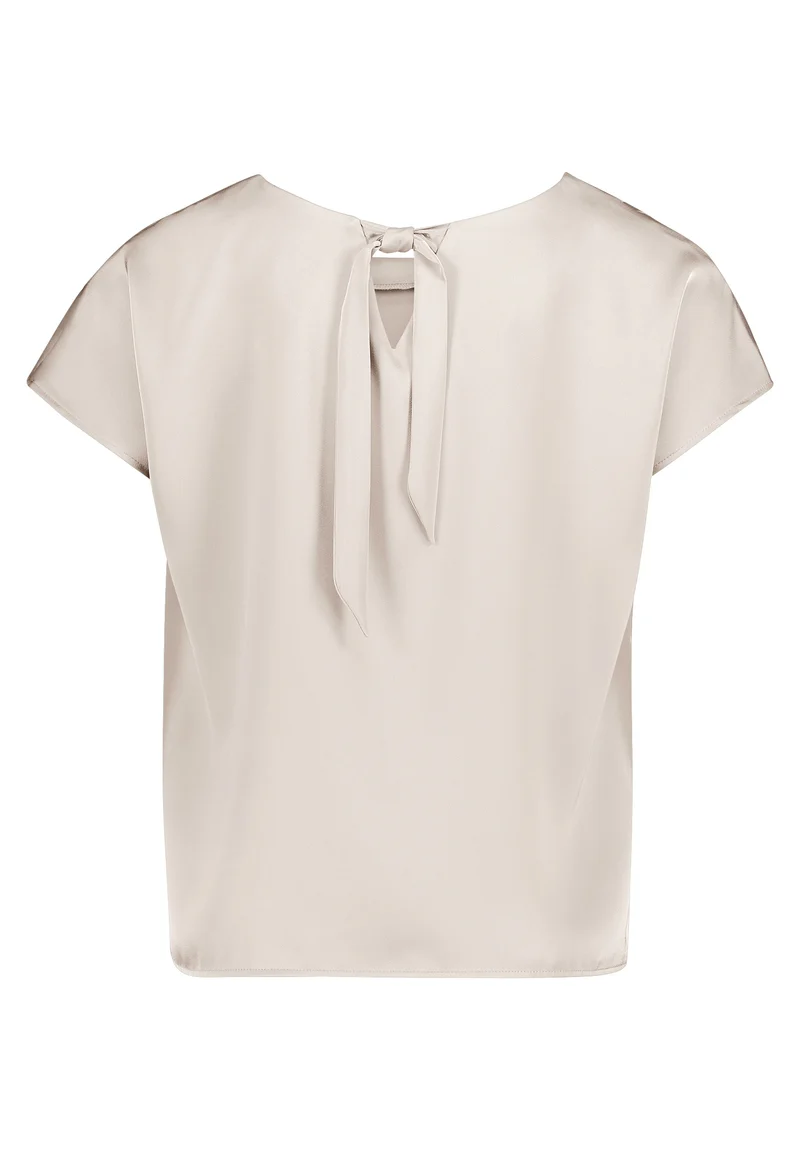 Satin-Bluse