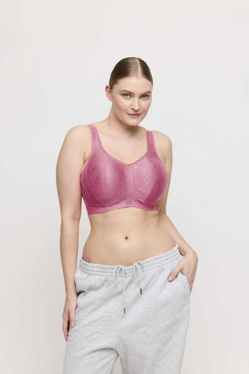 Primadonna Sport – The Game gepolsterter Sport-BH, Orchideenrosa