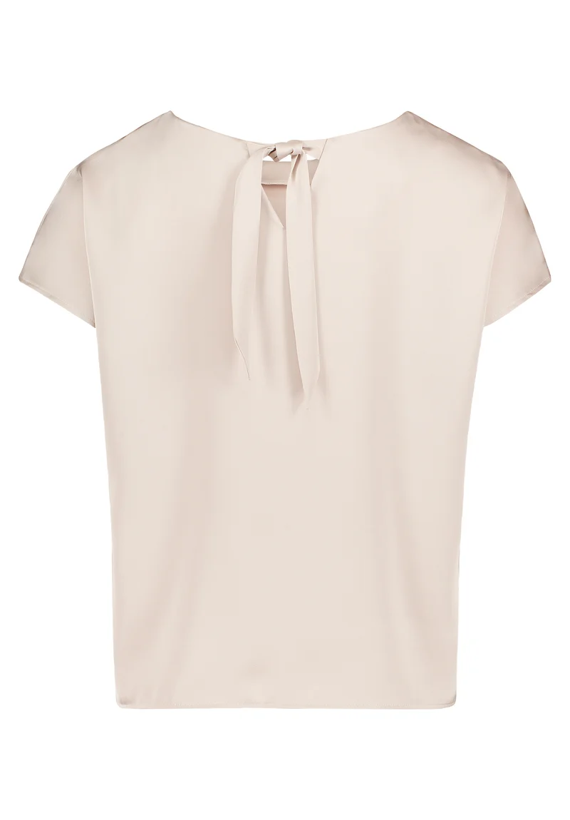 Satin-Bluse