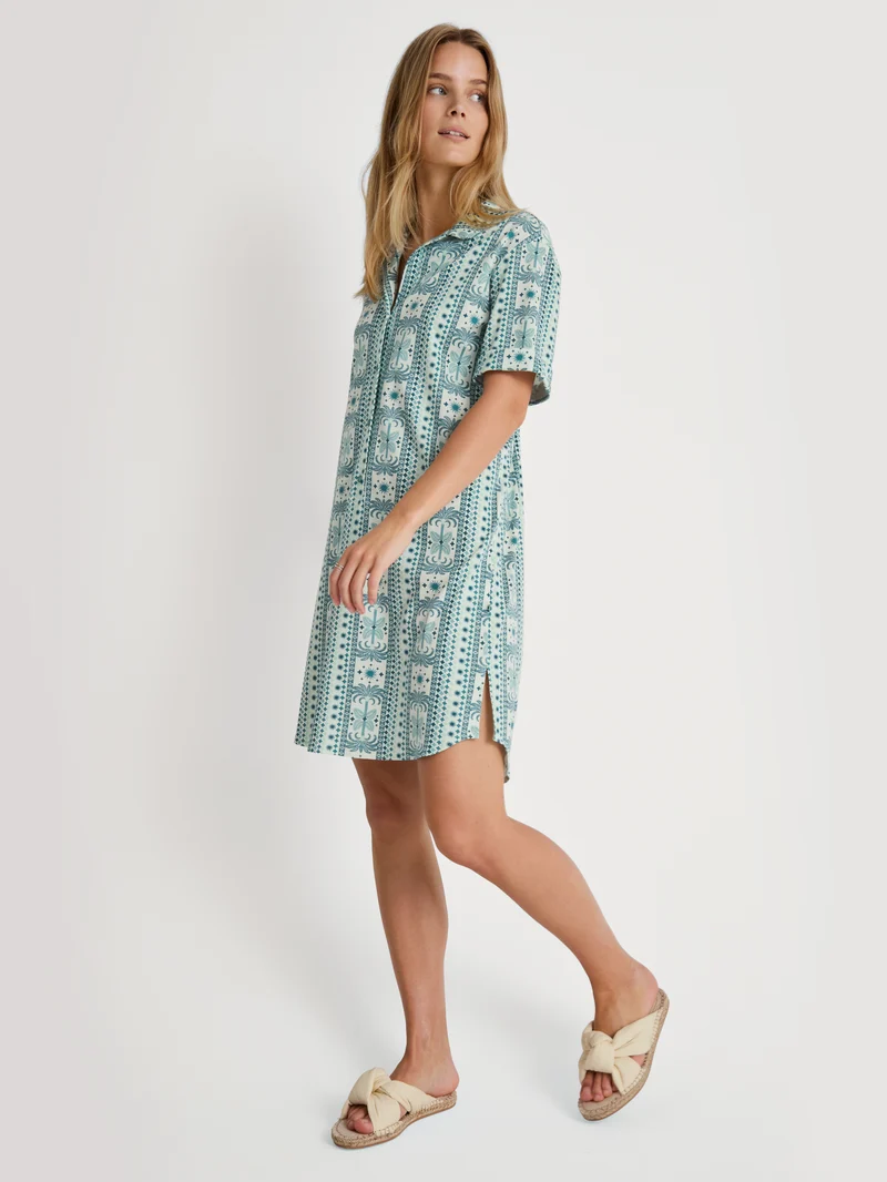 DAMEN Sleepshirt, bristol blue