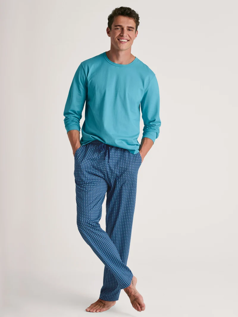 HERREN Shirt langarm, bright blue