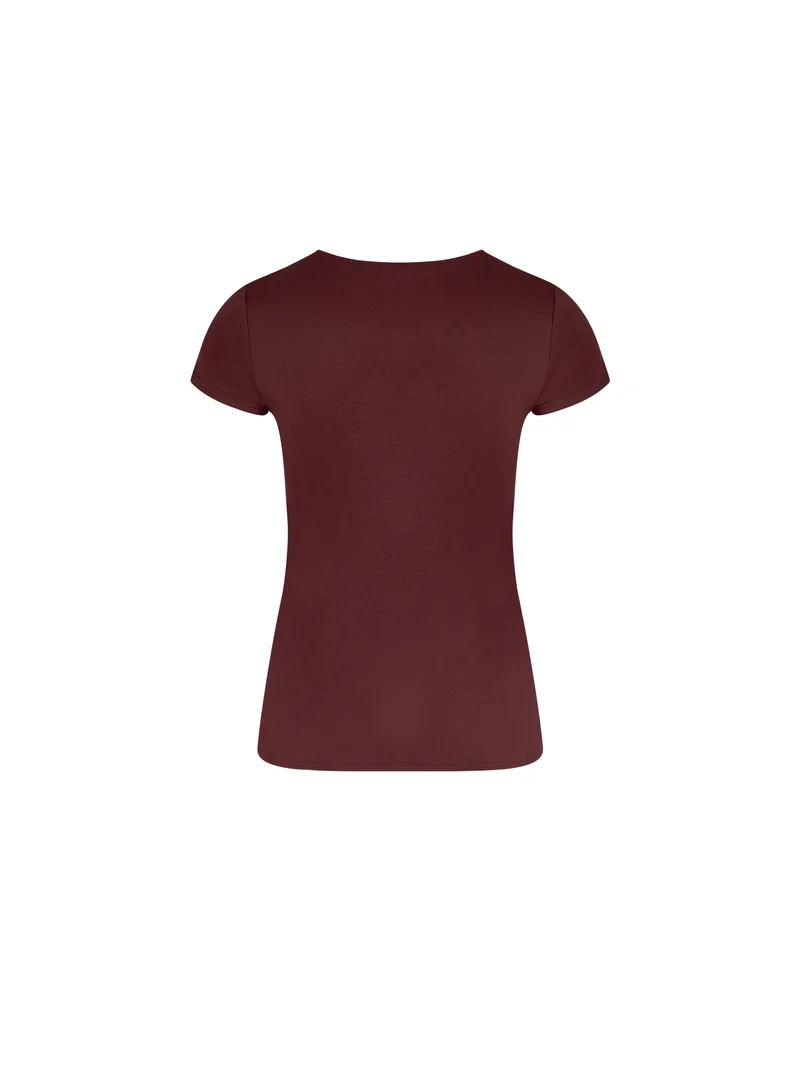 Antigel by Lise Charmel - Simply Perfect Kurzarm-Top Cappuccino