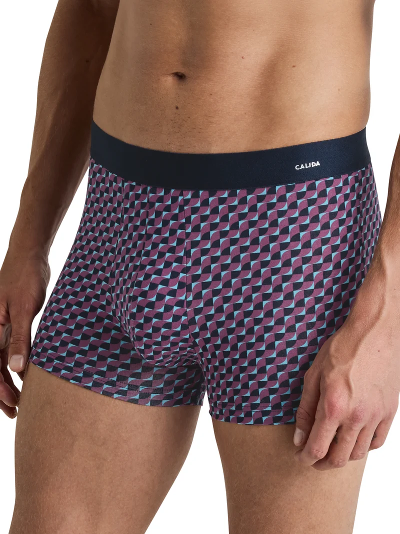 HERREN Boxer, mulberry red