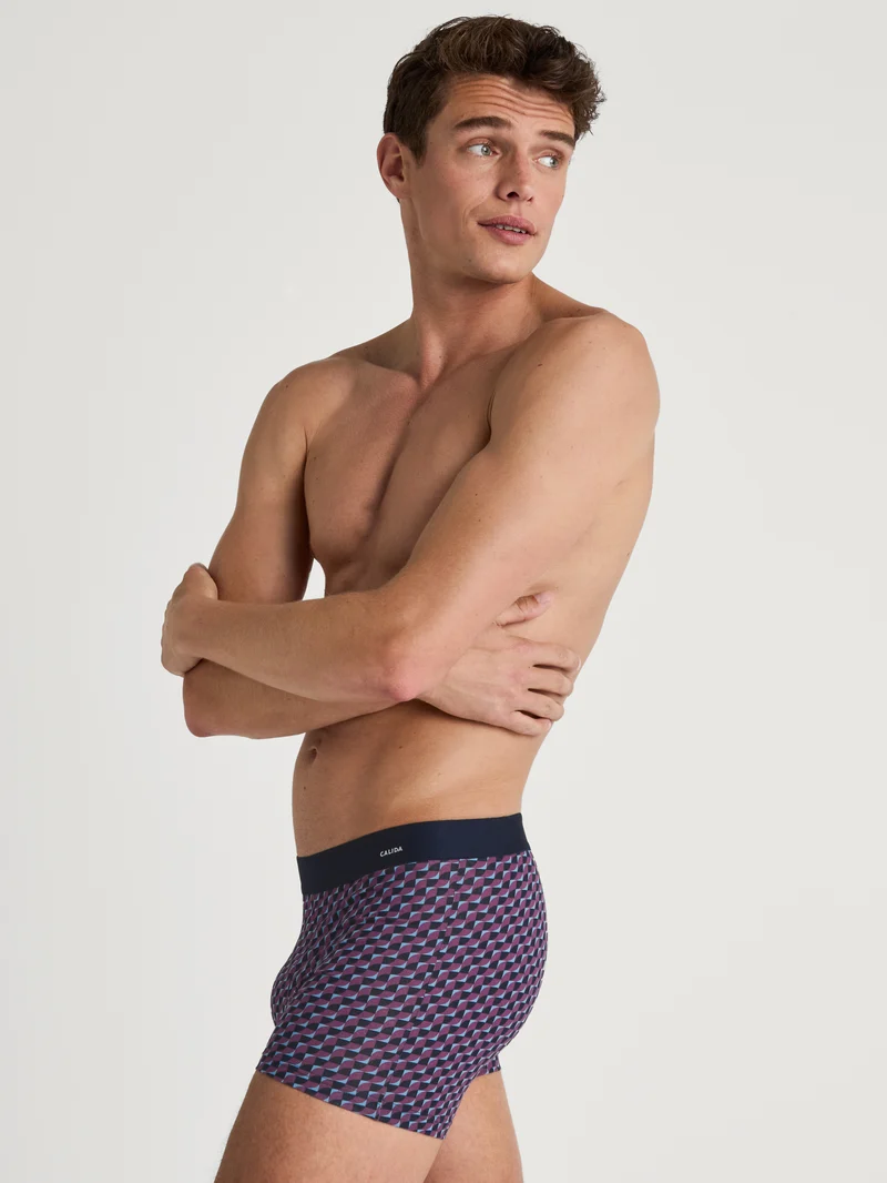 HERREN Boxer, mulberry red