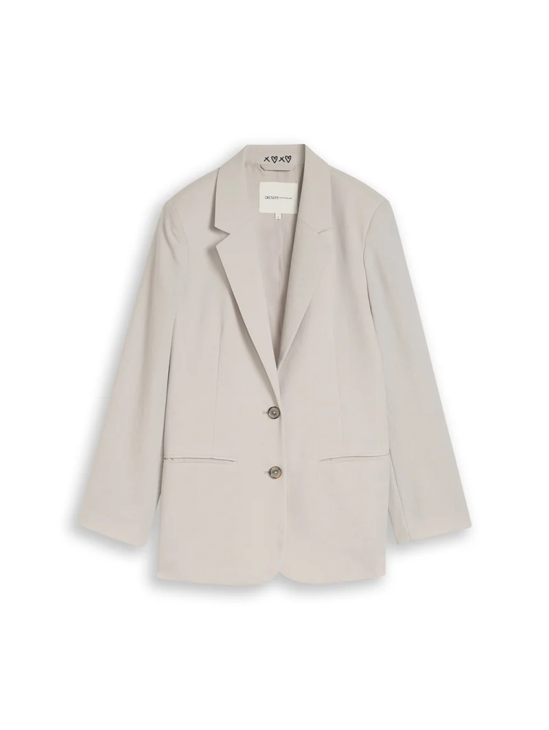 Regular Fit Blazer mit Paspeltaschen