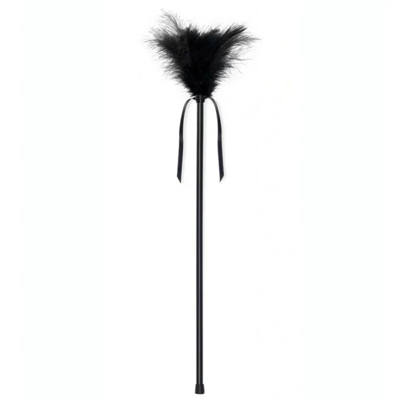 SECRETPLAY - SCHWARZE FEDERN 40 CM